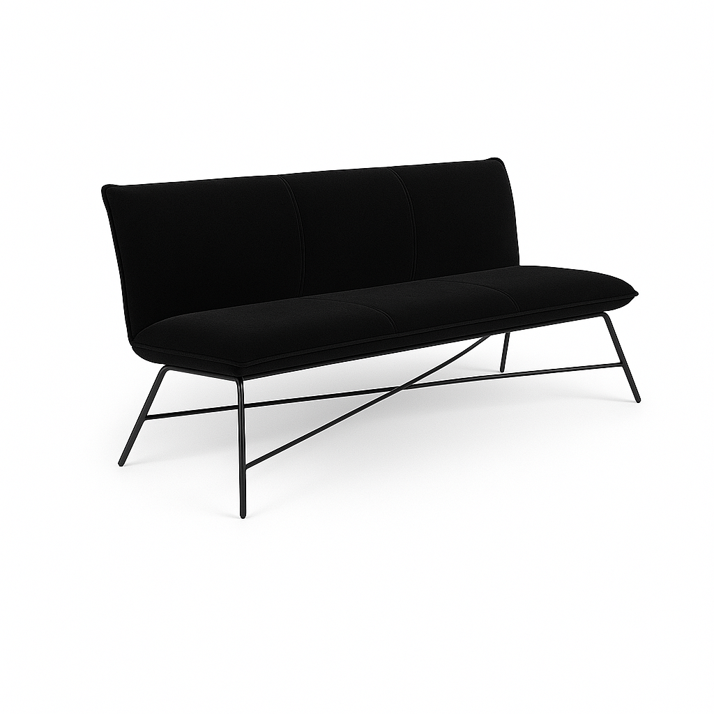 Bancheta catifea BEJ INCHIS | model FLIP