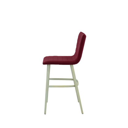 Scaun bar catifea BORDO | model NIZZIE