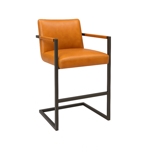 Scaun bar piele MARO DESCHIS | model FLEET