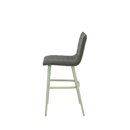 Scaun bar piele VERDE | model NIZZIE