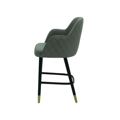 Scaun bar piele BEJ | model PINO X