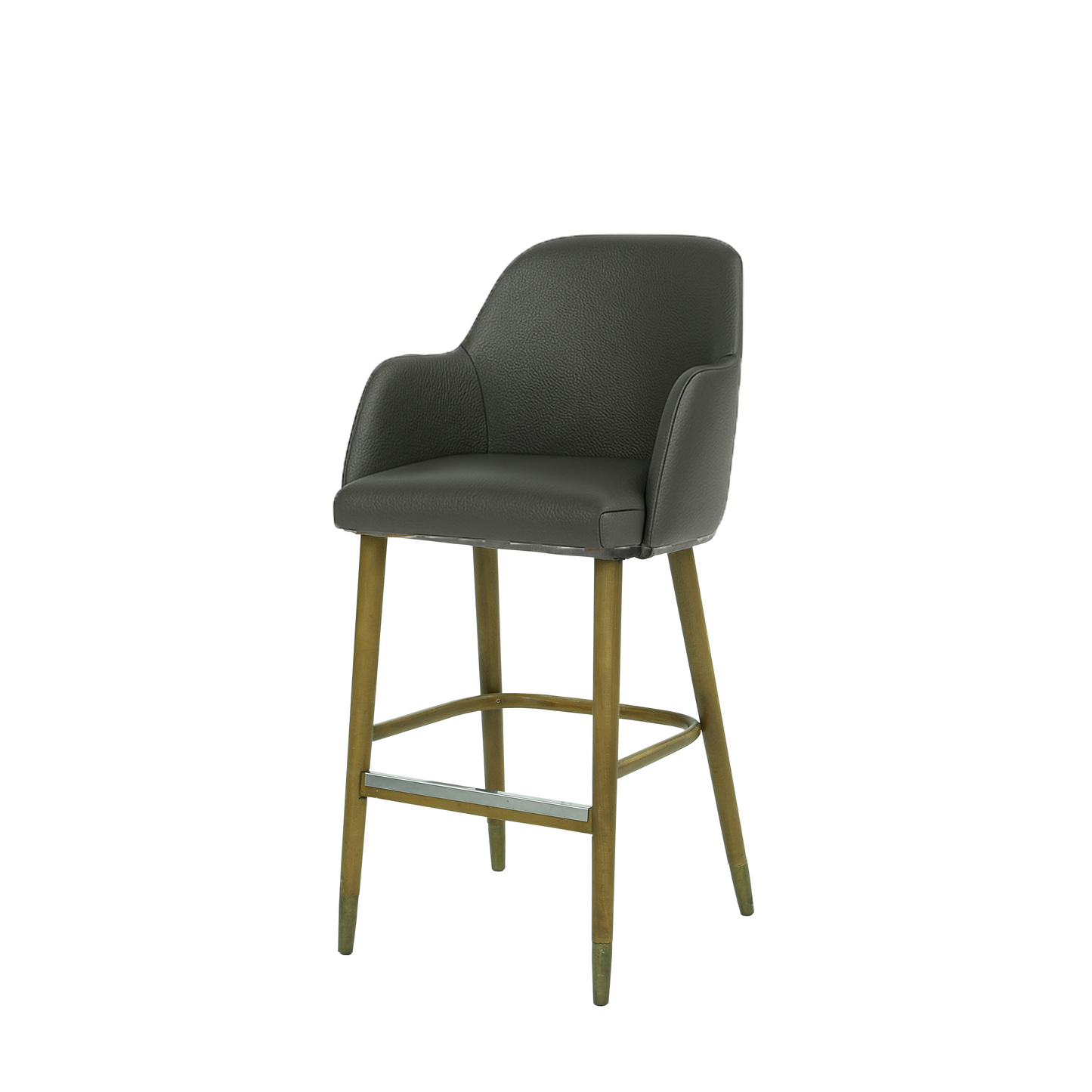Scaun bar piele ALBASTRA | model PINO