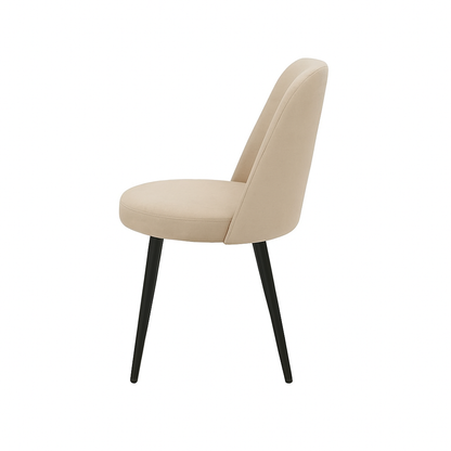 Scaun catifea ALBASTRA | model ELA