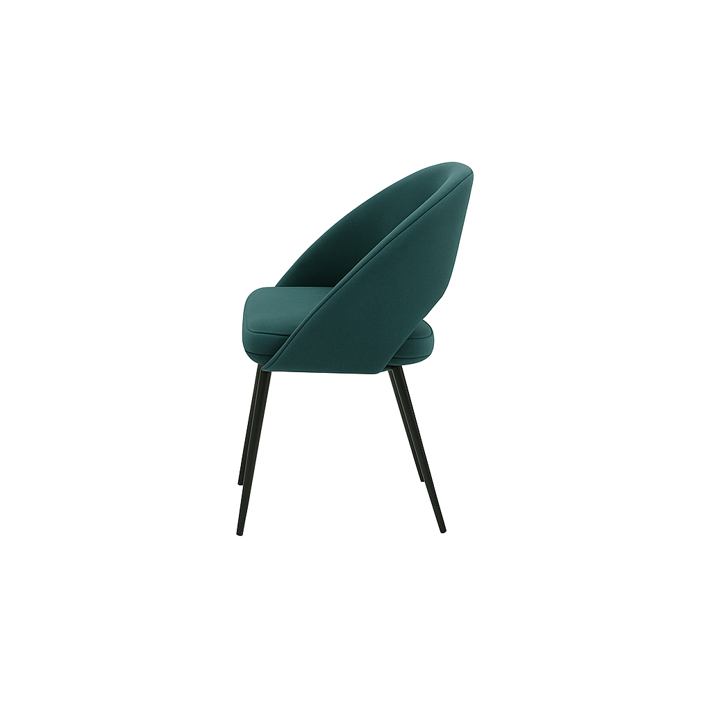 Scaun catifea TURCOAZ | model LAVA