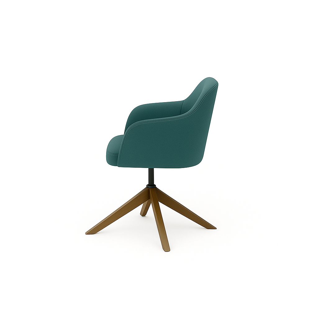 Scaun catifea BORDO | model ROBI