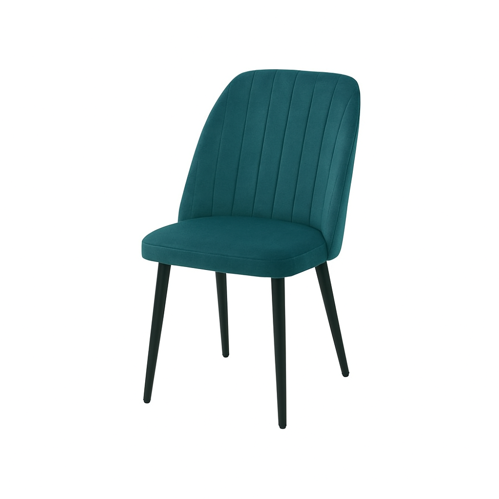 Scaun catifea GALBENA | model CREA