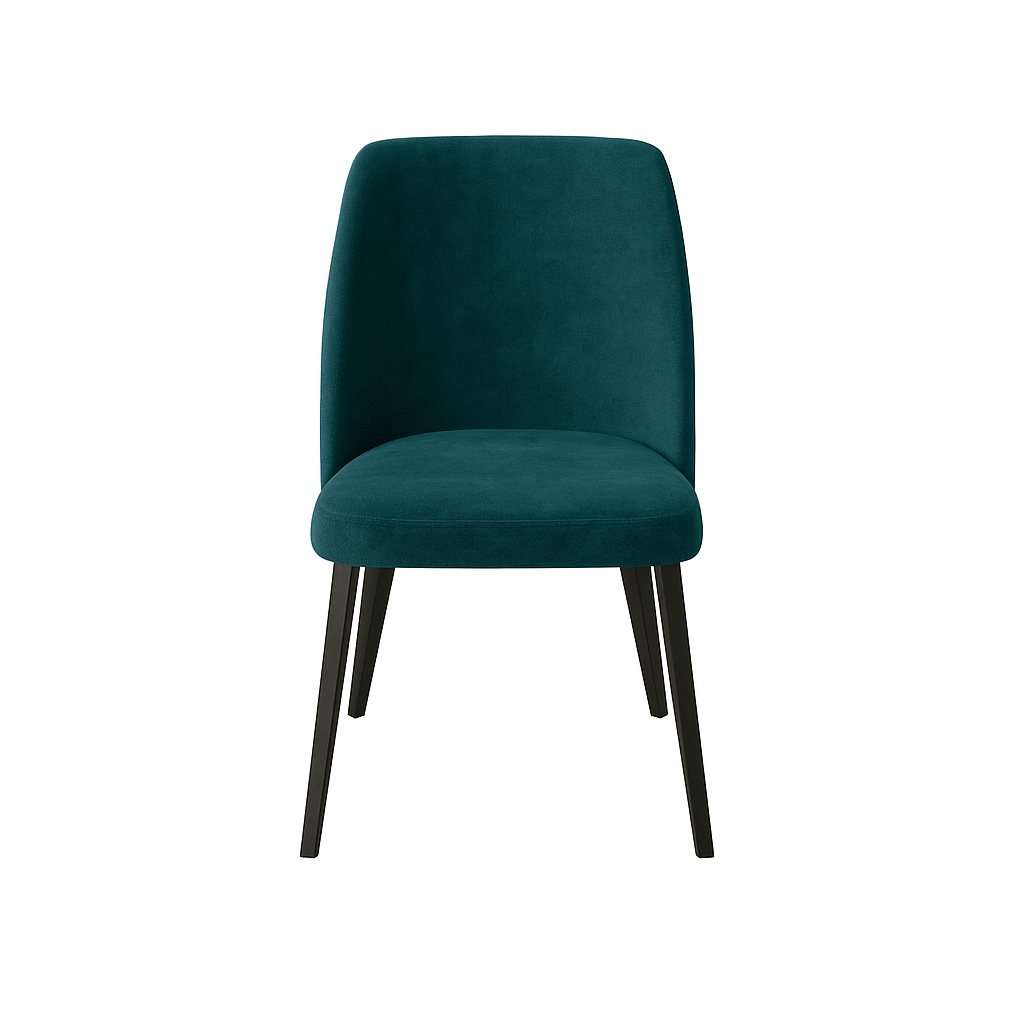 Scaun catifea VERDE | model SOLO