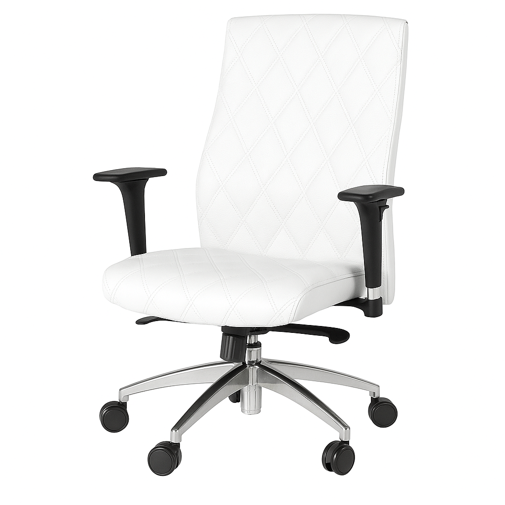 Scaun birou piele ALBA | model MAGIC O