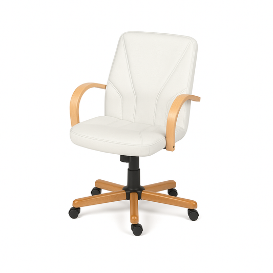 Scaun ergonomic piele ALBA | model BETA O