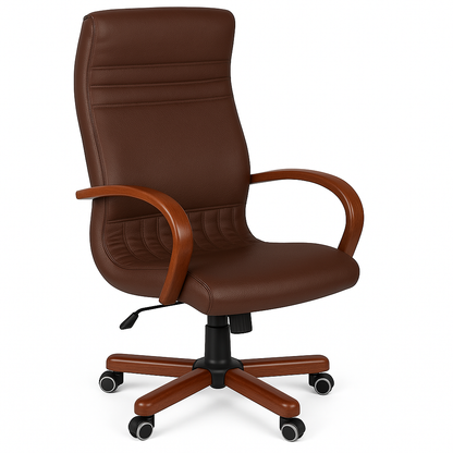 Scaun birou piele ROSIE | model GOLD P