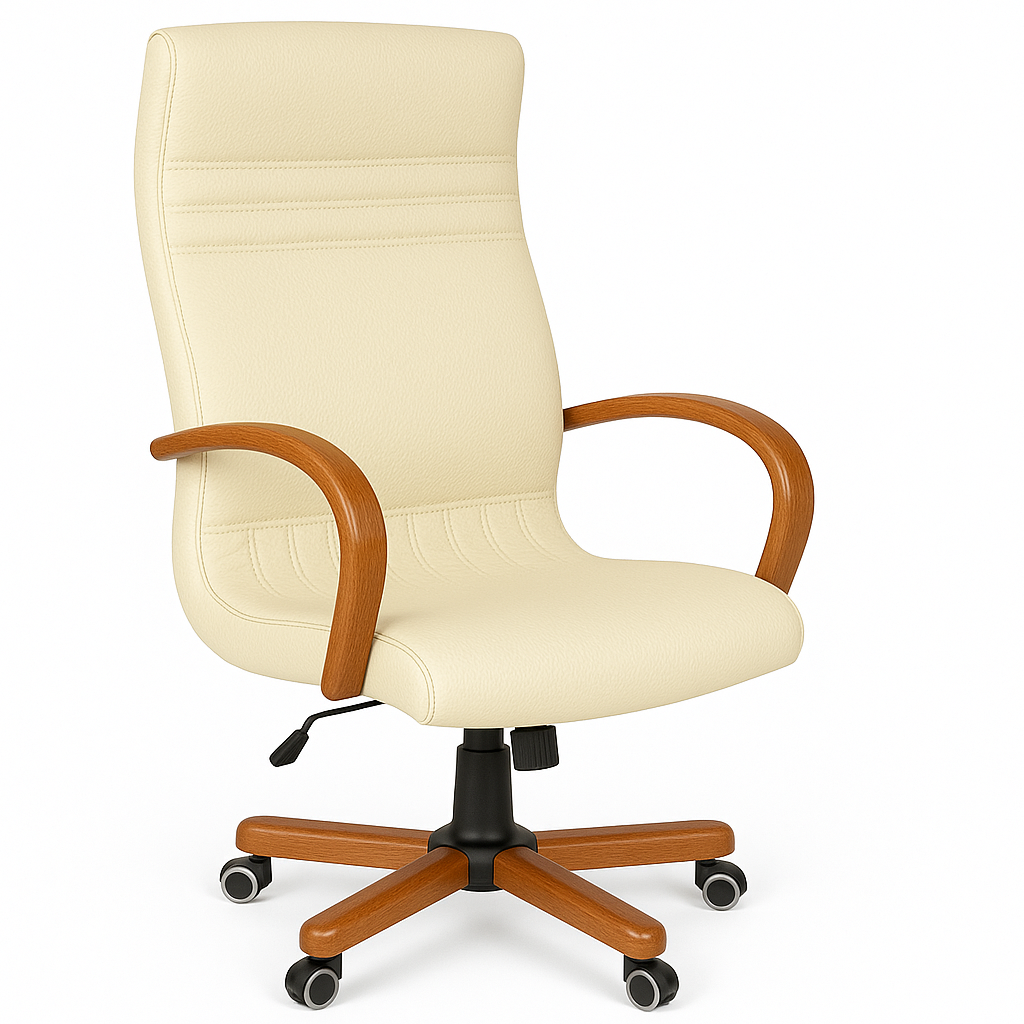 Scaun birou piele ROSIE | model GOLD P