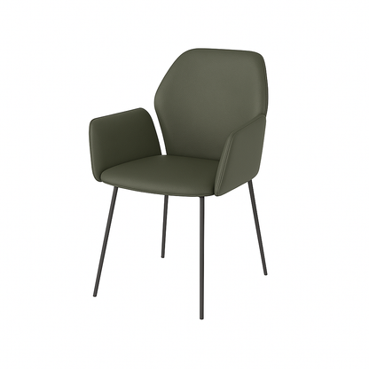 Scaun piele GALBENA | model PETRA