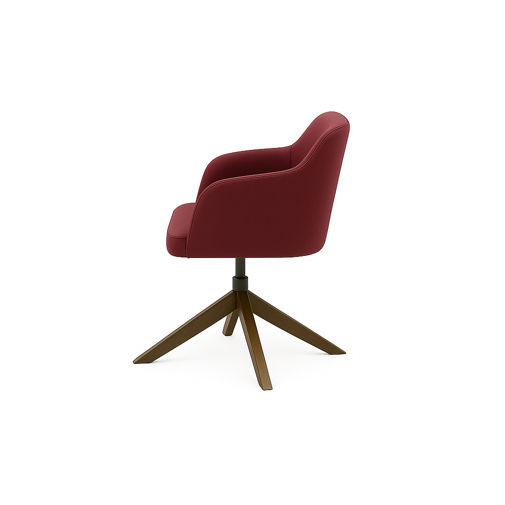 Scaun piele GALBENA | model ROBI