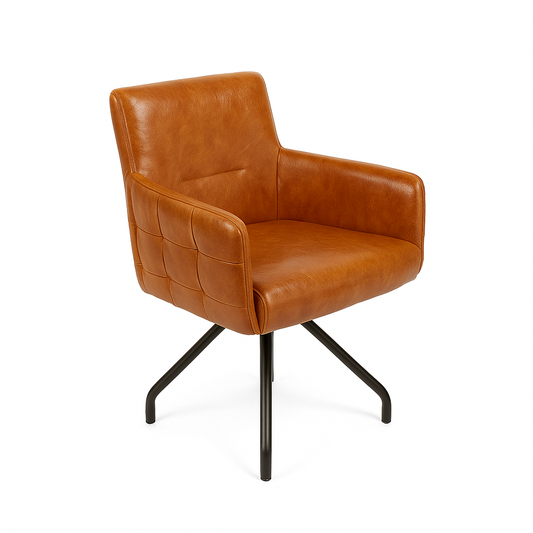 Scaun piele MARO DESCHIS | model GIULIA S
